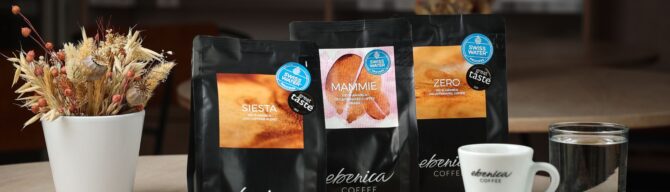 EBENICA COFFEE bezkofeínové kávy