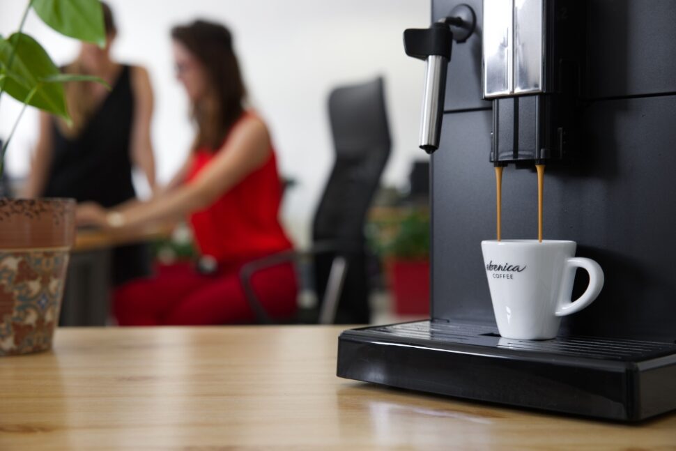 espresso kávovar vo firme