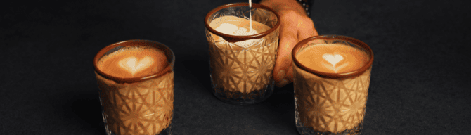 vianočné latté